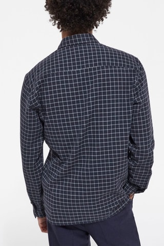 Chemise Anthracite et écru