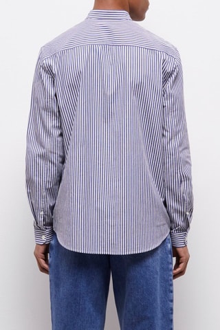 Chemise - Bleu marine et blanc