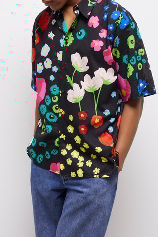 Chemise Noir et rouge