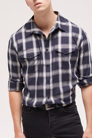 Chemise regular Bleu