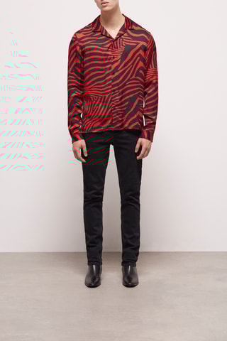 Chemise Rouge et noir