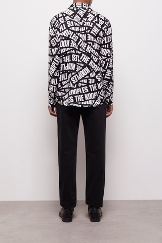 Chemise confort Noir et blanc