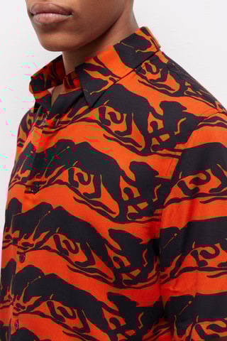 Chemise Rouge et noir