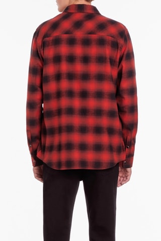 Chemise - Noir et rouge