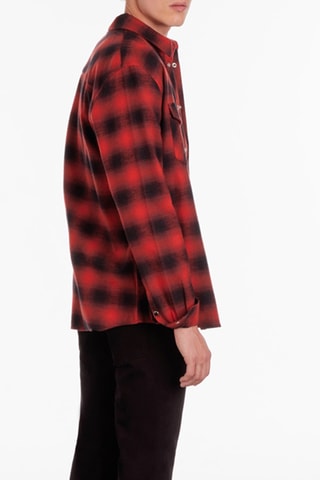 Chemise - Noir et rouge