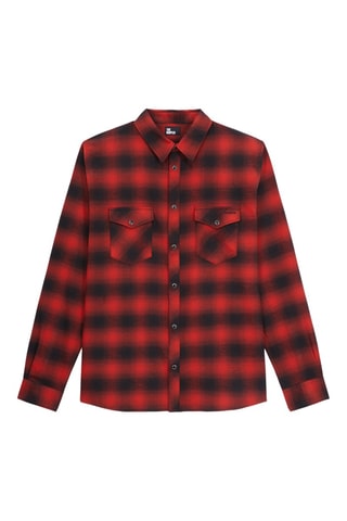 Chemise - Noir et rouge