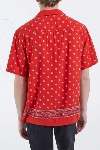 Chemise Rouge et blanc