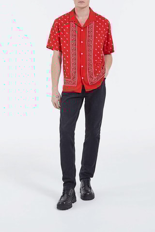 Chemise Rouge et blanc