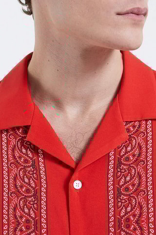 Chemise Rouge et blanc