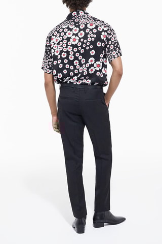 Chemise Noir et rouge