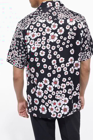 Chemise Noir et rouge