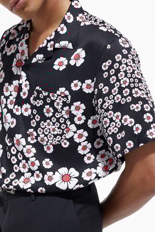 Chemise Noir et rouge