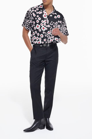 Chemise Noir et rouge