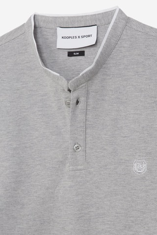 Polo Gris clair chiné