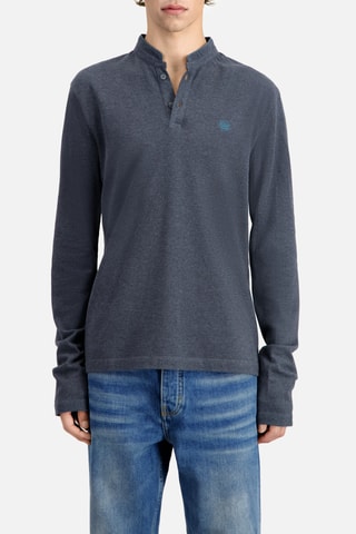 Polo slim - Gris chiné