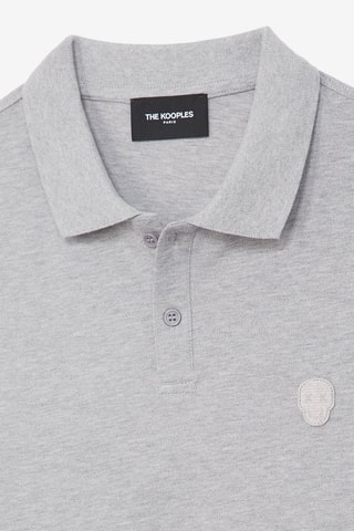 Polo Gris clair chiné