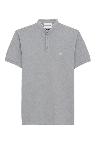 Polo Gris foncé chiné