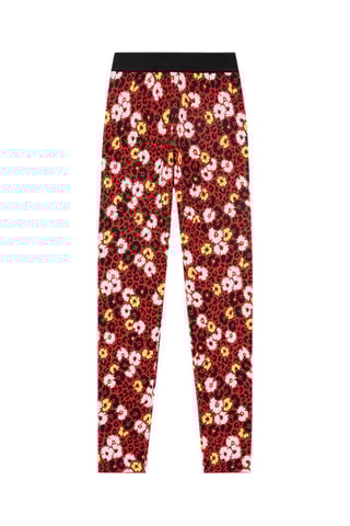 Legging taille haute - Rouge