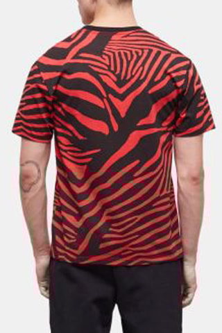 T-shirt Rouge et noir
