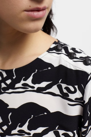 Blouse - Noir et blanc