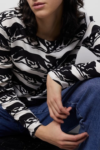 Blouse - Noir et blanc