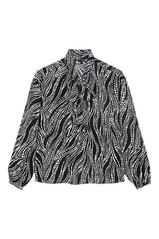 Blouse - Noir et blanc