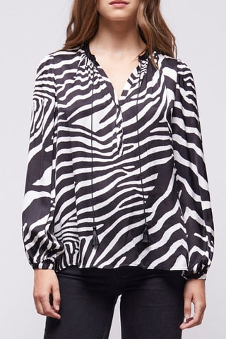 Blouse - Noir et blanc