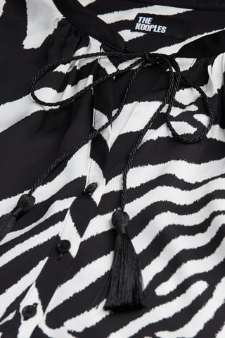 Blouse - Noir et blanc