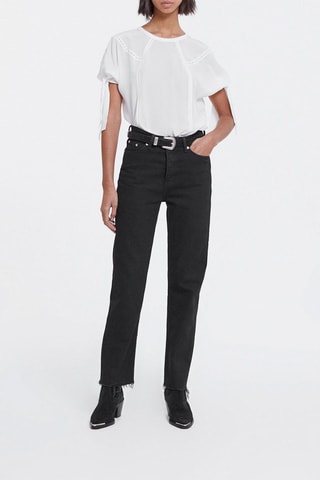 Blouse en soie - Ecru