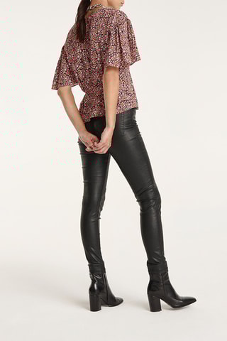 Blouse - Rose et orange