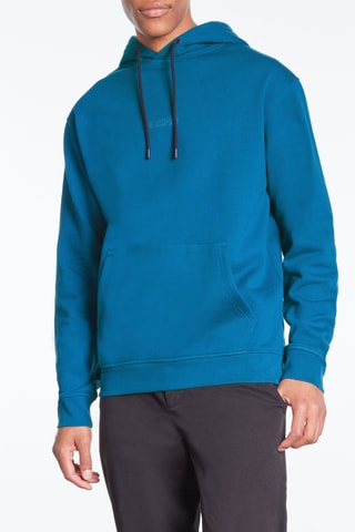 Sweat à capuche - Bleu