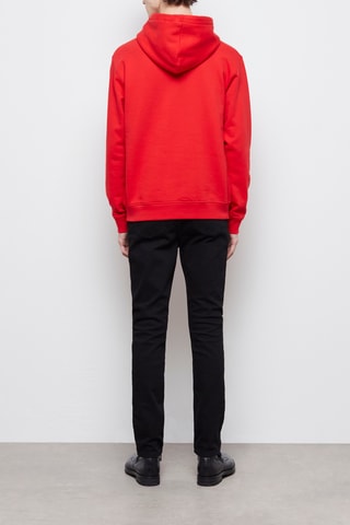 Sweat à capuche - Rouge