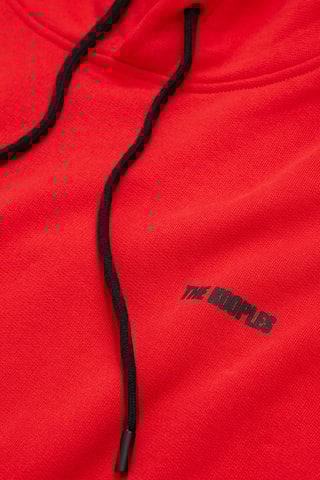 Sweat à capuche - Rouge