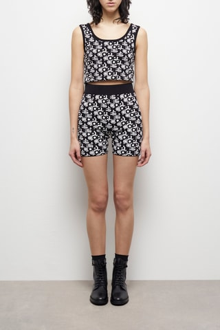 Cycliste - Noir et blanc