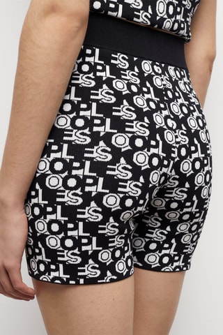 Cycliste - Noir et blanc