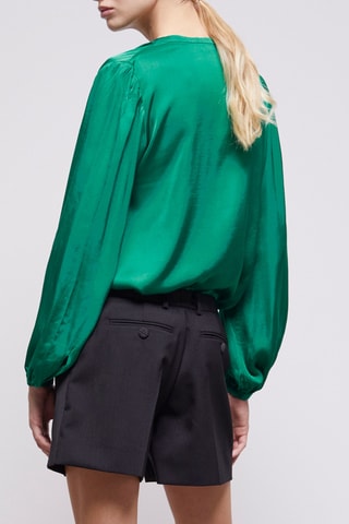 Short en laine - Noir