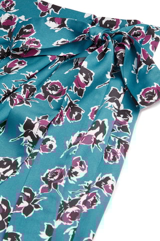 Jupe portefeuille - Bleu