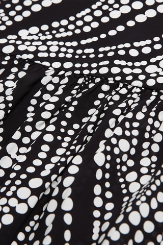 Jupe patineuse - Noir et blanc