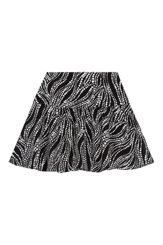 Jupe patineuse - Noir et blanc