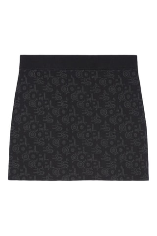 Minijupe taille haute - Noir