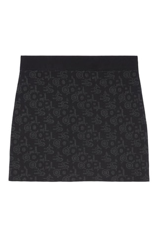 Minijupe taille haute - Noir