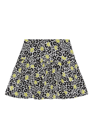 Jupe patineuse - Noir et pistache