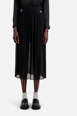 Jupe plissée - Noir
