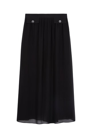 Jupe plissée - Noir