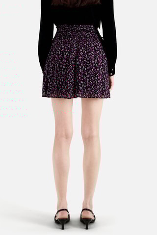 Minijupe taille haute - Noir