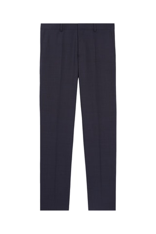 Pantalon de costume en laine - Bleu marine