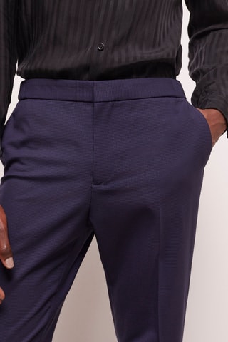 Pantalon de costume en laine - Bleu marine