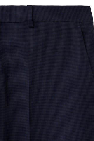 Pantalon de costume en laine - Bleu marine