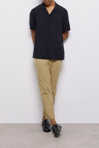 Pantalon droit - Beige