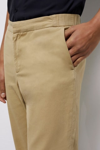Pantalon droit - Beige